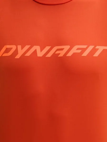 Спортивна футболка Dynafit Traverse візерунок помаранчевий