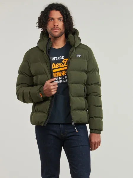 Geacă Superdry cu glugă