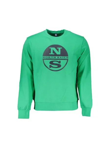 Bluza North Sails z nadrukiem zielona