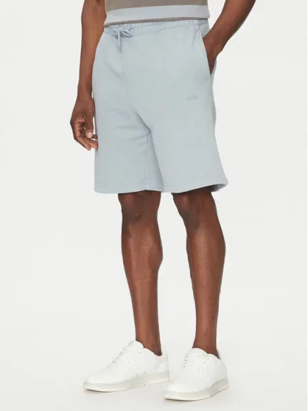 HUGO Pantaloni scurți sport Dupaly celest albastru