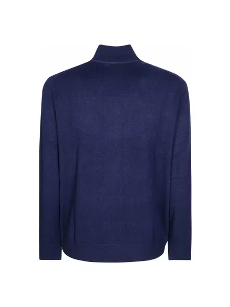 Długi sweter Polo Ralph Lauren z długim rękawem niebieski