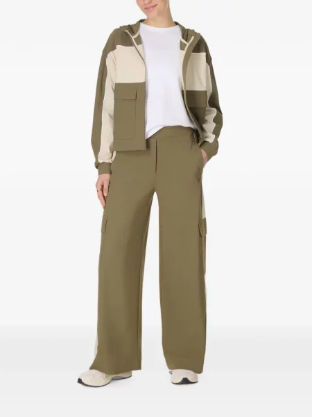 Pantaloni cargo Sweaty Betty cu dungi verde