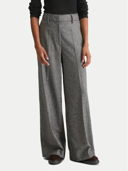 Marc O'Polo Pantaloni din Wide Fit gri