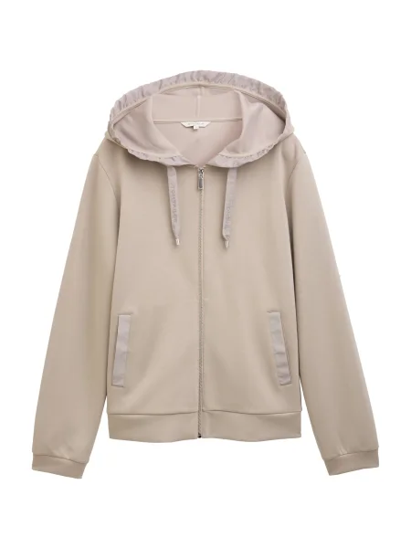 TOM TAILOR Hanorac taupe gri