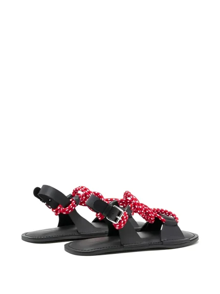 Sandale Plan C din piele negru