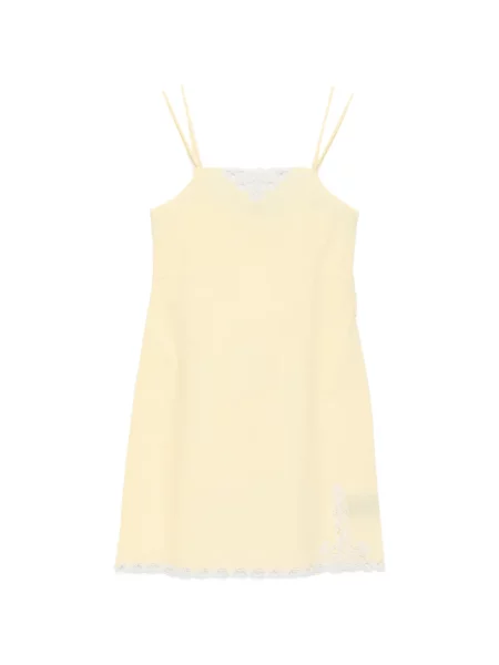 Mała mały sukienka mini Soeur garniturowa żółta