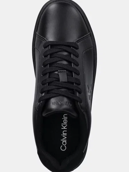 Calvin Klein Sportcipők Classic Cupsole Laceup Lth fekete