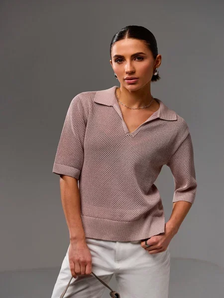 Поло TrikoBakh пудра