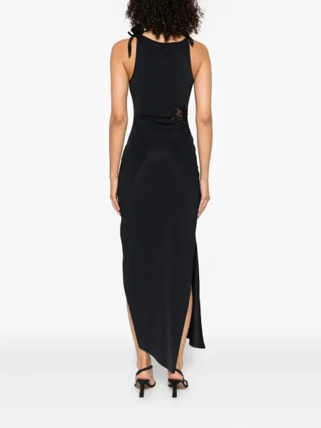 Rochie maxi Coperni din dantelă de costum negru