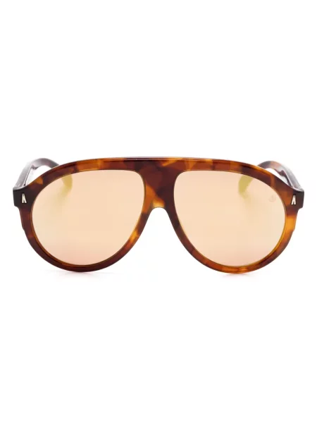 Ochelari de soare Moncler Eyewear maro
