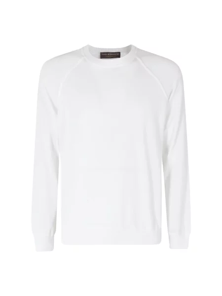Bluza Filippo De Laurentiis z krepy biała