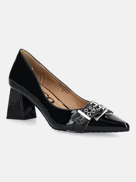 Обувки с дебел Bianco BIAMARALYN с дебел черно