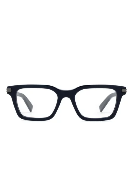 Ochelari de soare dreptunghiulari Zegna albastru