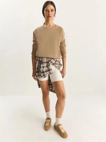 Bianco Lucci Mikina Sweatshirts' béžová