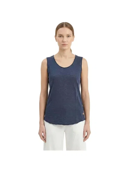 Tricou Leone 1947 fără mâneci albastru