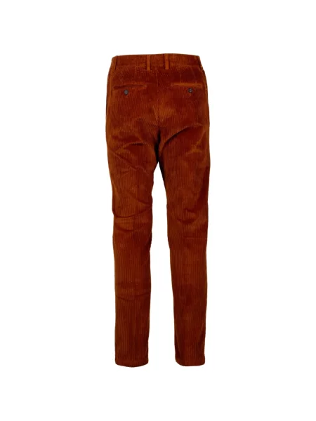 Pantaloni Cruna de catifea cord cu cordon maro