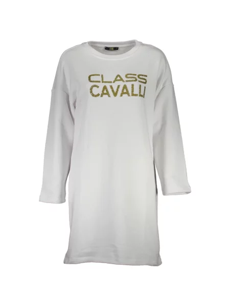Top sportowy Cavalli Class garniturowy biały