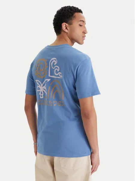 Quiksilver T-Shirt μπλε