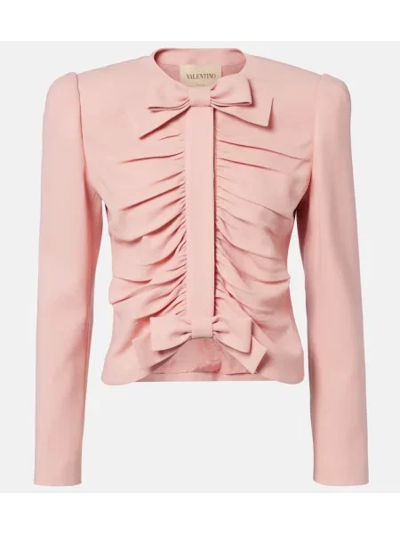Kamizelka Valentino wełniana różowa