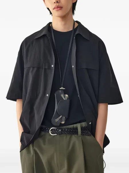 Cămașă Tomboy cu cordon negru
