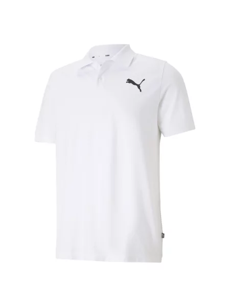 Polo piqué Puma ESS biała
