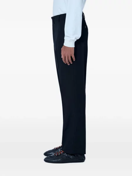 Pantaloni Prada de lână negru