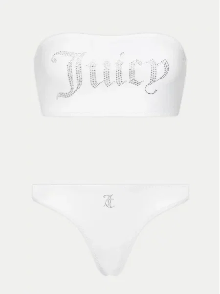 Juicy Couture Plavky Diamante bílá