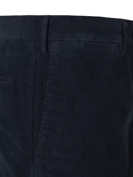 Pantaloni Pt Torino de catifea cord albastru