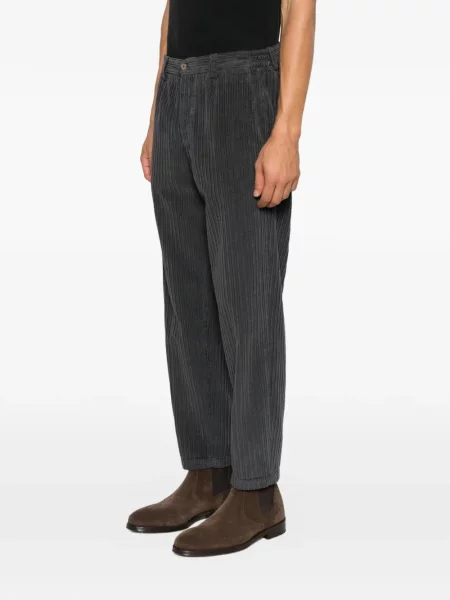 Pantaloni Briglia 1949 de catifea cord gri