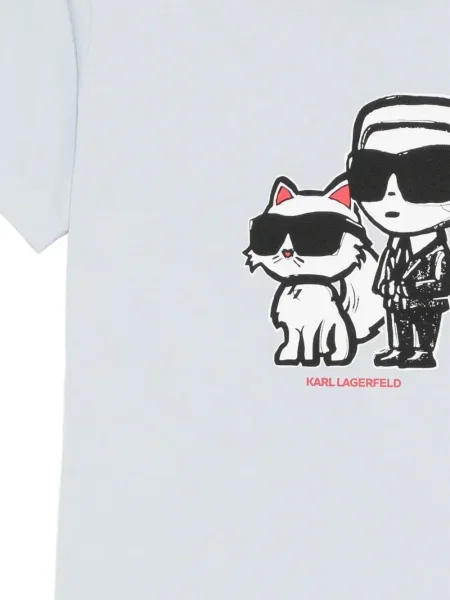 Tricou Karl Lagerfeld albastru
