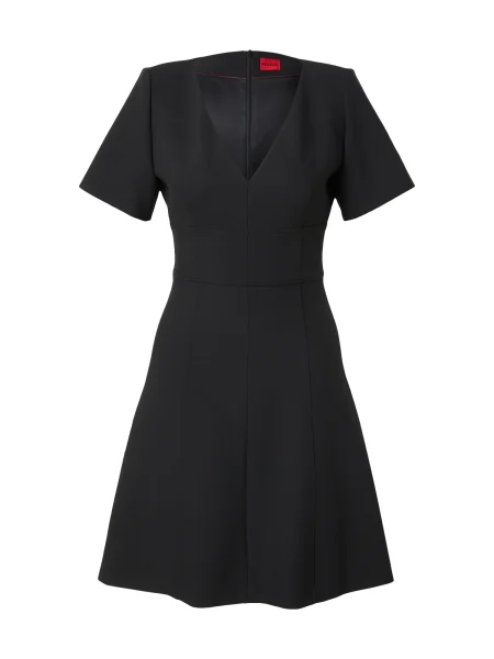 HUGO ruha mini egyenes fekete