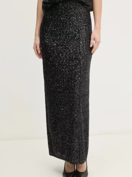 DIANE VON FURSTENBERG spódnica maxi ołówkowa czarny