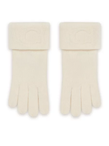 COACH Rokavice volneno bela