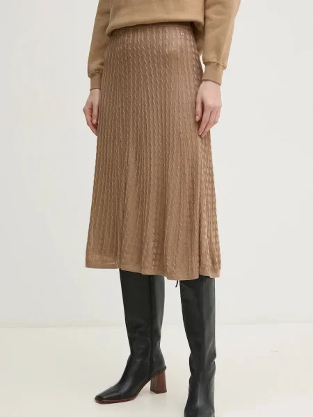 Fustă Tommy Hilfiger verde