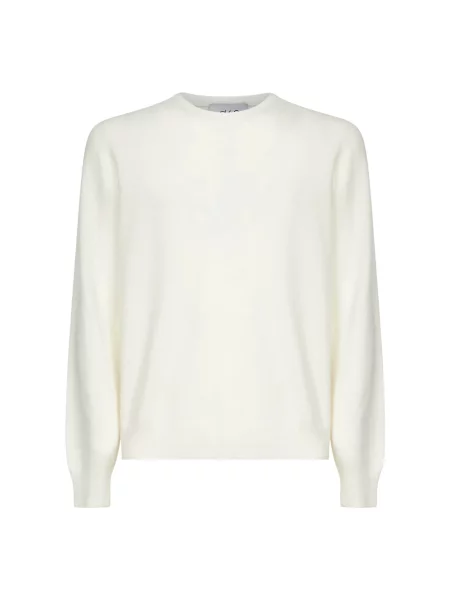 Sweter D4.0 wełniany biały