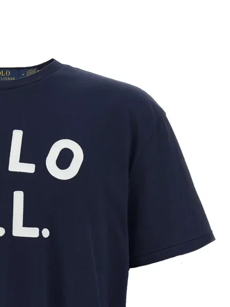 Риза Polo Ralph Lauren с автограф бяло