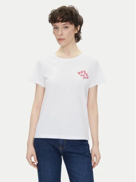 T-Shirt Pepe Jeans λευκό