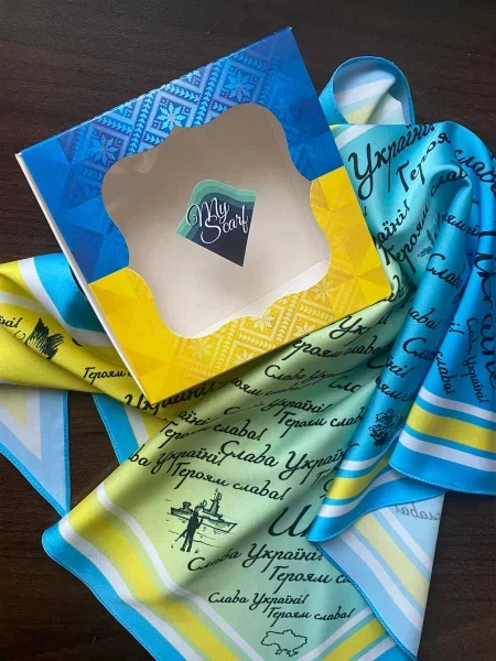 Платок Myscarf с принтом