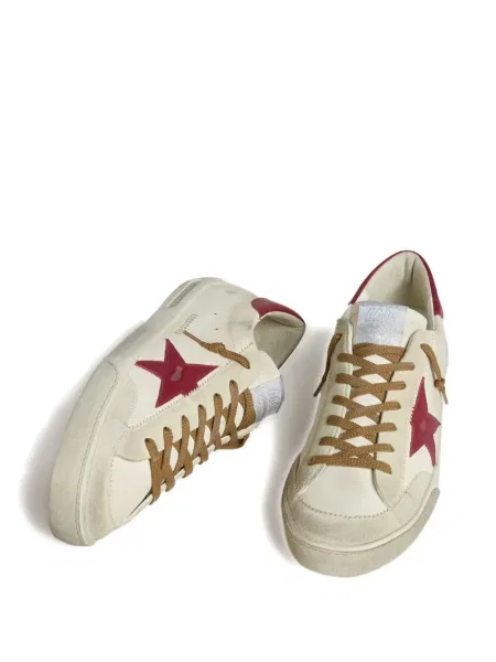 Sneakerși Golden Goose din piele auriu
