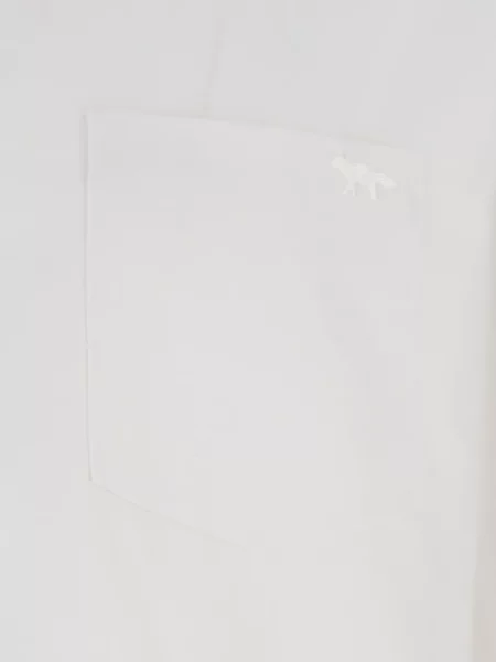 Košile Maison Kitsuné bílá