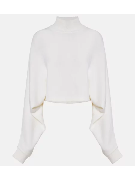 Heláncă Alaïa de lână alb