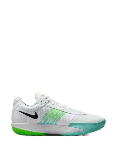 Fotbal sneakerși Nike Metcon din piele cu broderie alb