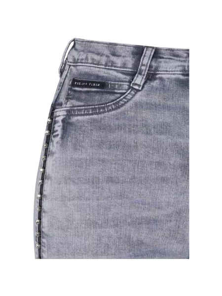 Blugi Philipp Plein Sport gri