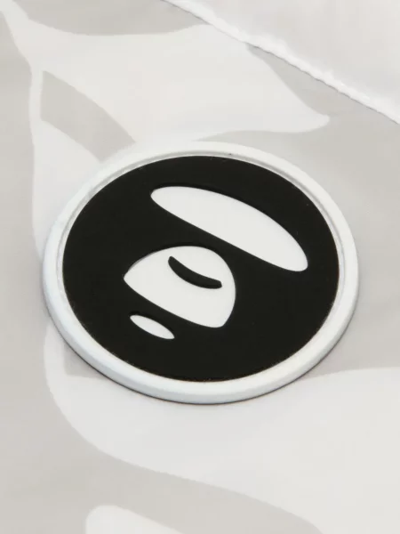 Μπουφάν Aape By *a Bathing Ape® με σχέδιο παραλλαγής λευκό