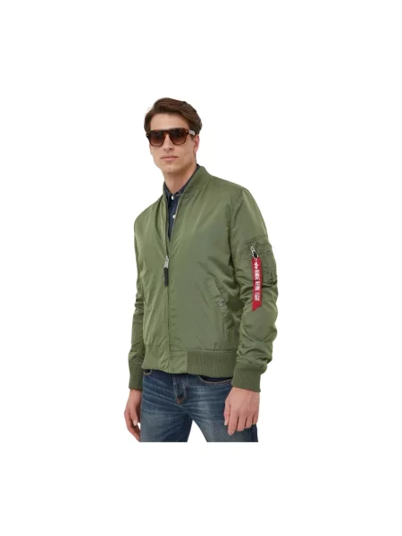 Alpha Industries kurtka bomber TT przejściowa zielony