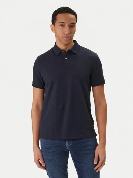 Guess Polo majica Mornarsko modra