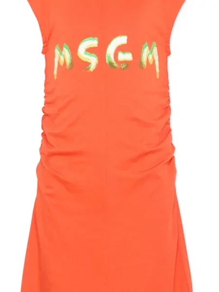 Sukienka dziecięca Msgm czerwona