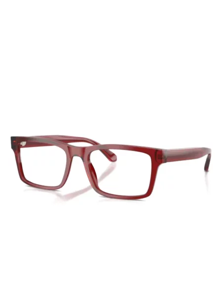 Ochelari de soare Emporio Armani roșu