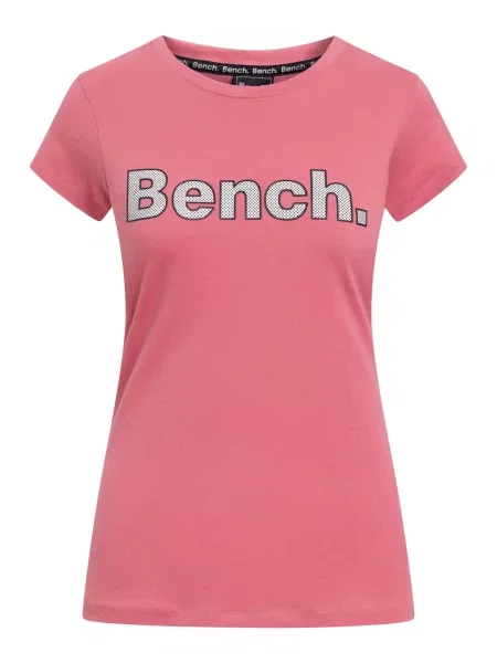 BENCH Tricou Leora deschis / roșu deschis gri