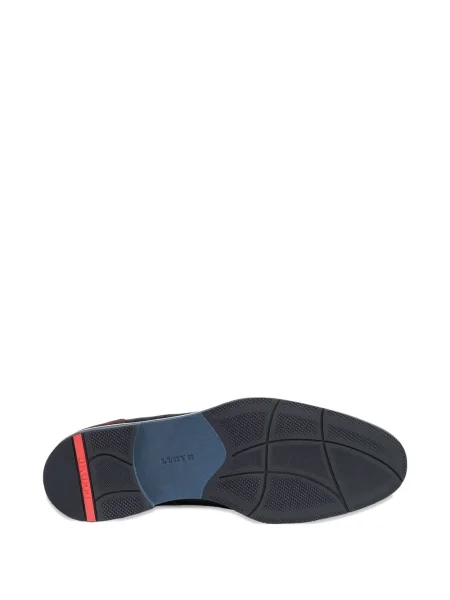 Pantofi derby Lloyd din piele albastru